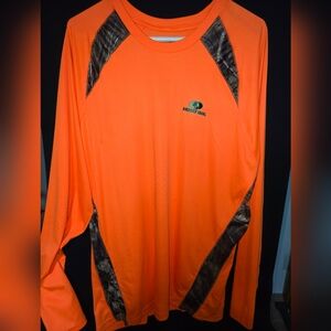 Mossy Oak Mens Long Sleeve Fishing Shirt XL